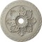 Ekena Millwork Bordeaux Deluxe Ceiling Medallion (Canopies up to 4"), 23 5/8"OD x 3"ID x 2"P, Pot of Cream Crackle CM23BOPCC - alternate 1
